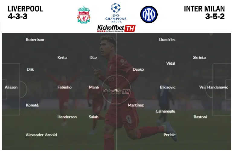 Liverpool vs Inter Milan ยูฟ่า แชมเปี้ยนส์ ลีก 01